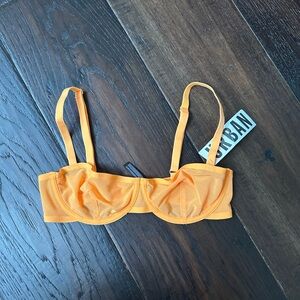Urban Outfitters Bright Orange Bralette